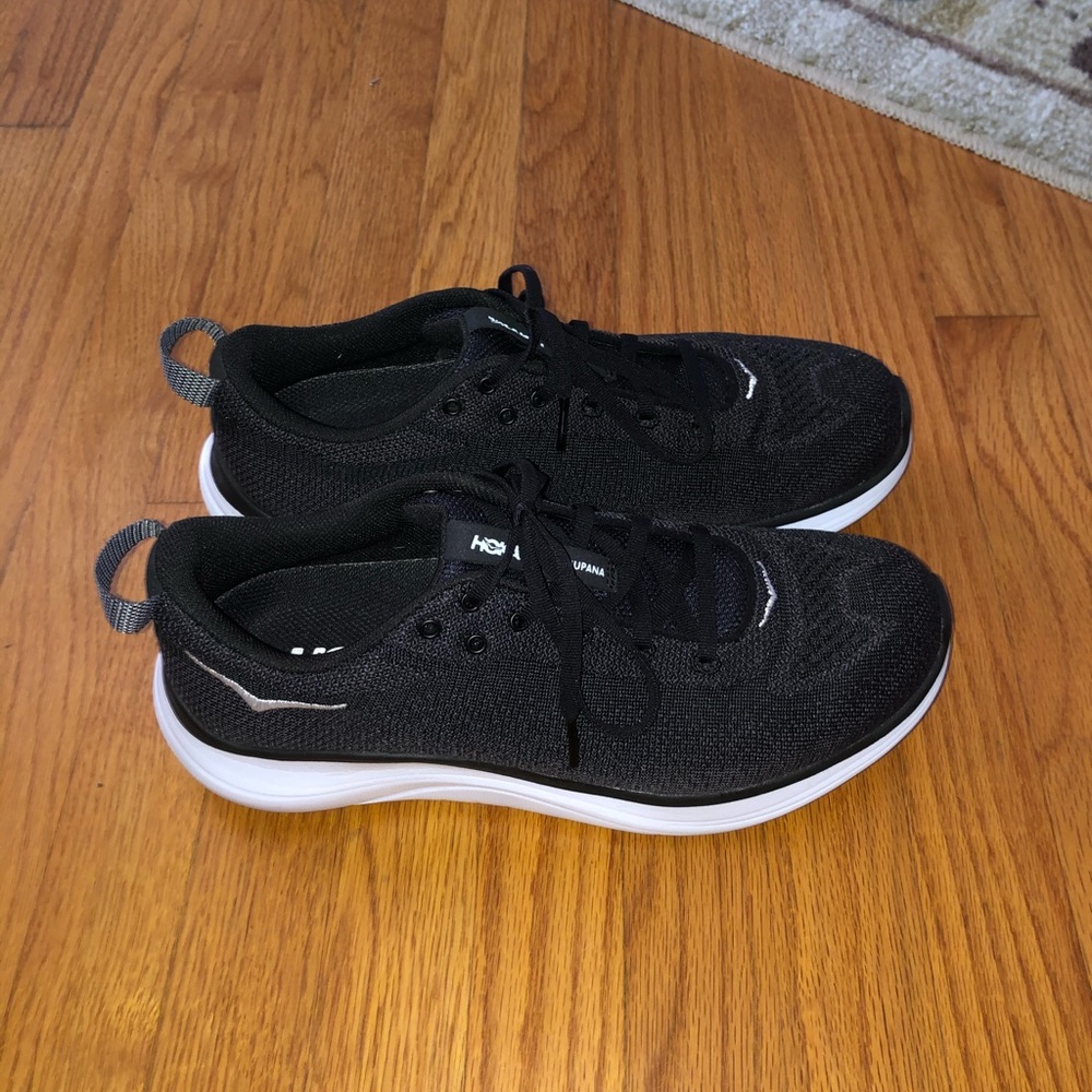 Lightly worn women’s Hoka running shoes
